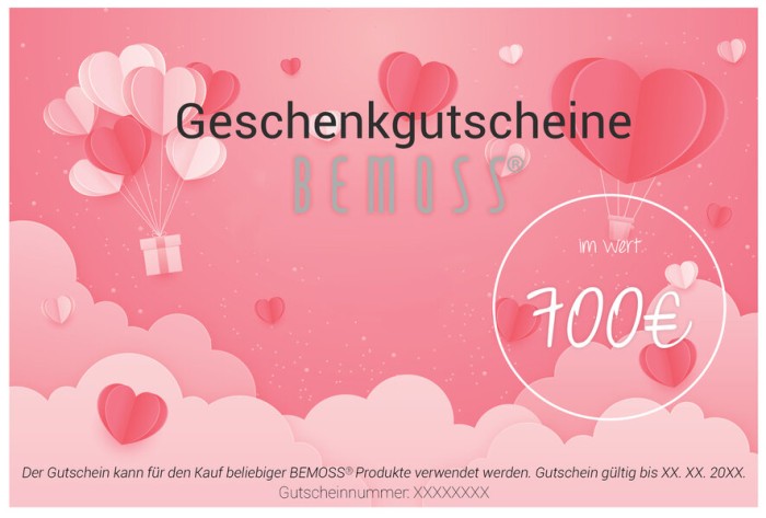 ein rosa Hintergrund mit Herzen und Luftballons am Himmel mit einem Text, der lautet:, moosbild, mooswand, moos pflanzen, moos, moos deko, moos art
