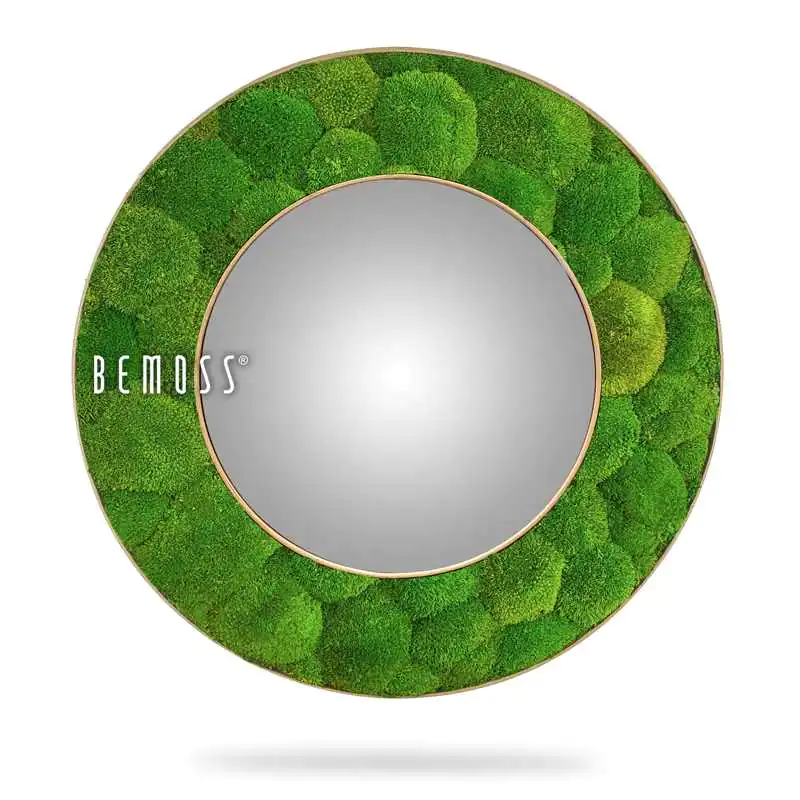 KUGELMOOS Light runder Spiegel